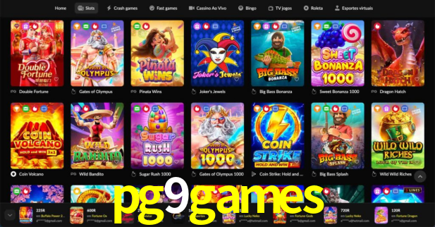 Descubra a Magia dos Jogos de Arcade no pg9games